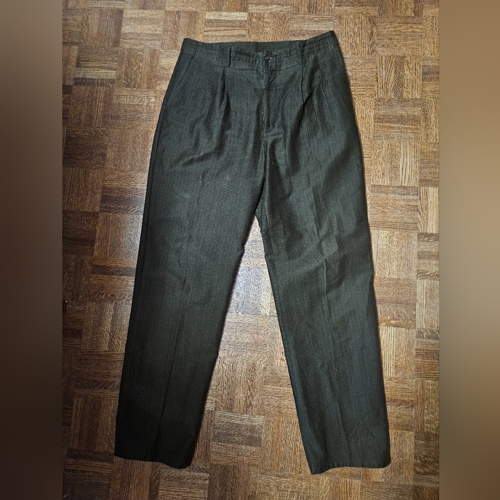 Alexander Julian Olive Green Pants